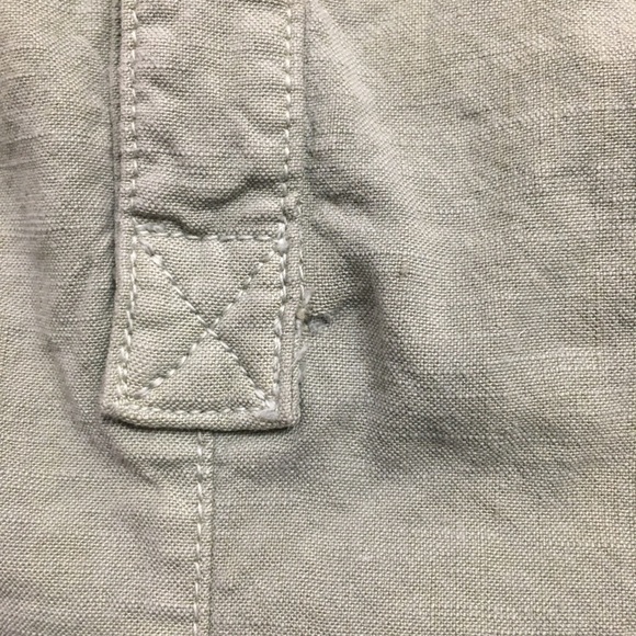 Frank & Eileen Ireland Long Sleeve Playsuit Flax Cotton Romper Size Large - Picture 15 of 15